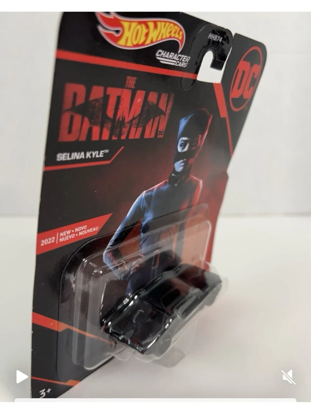 New Hot Wheels Character Cars DC The Batman Selina Kyle Catwoman 1:64